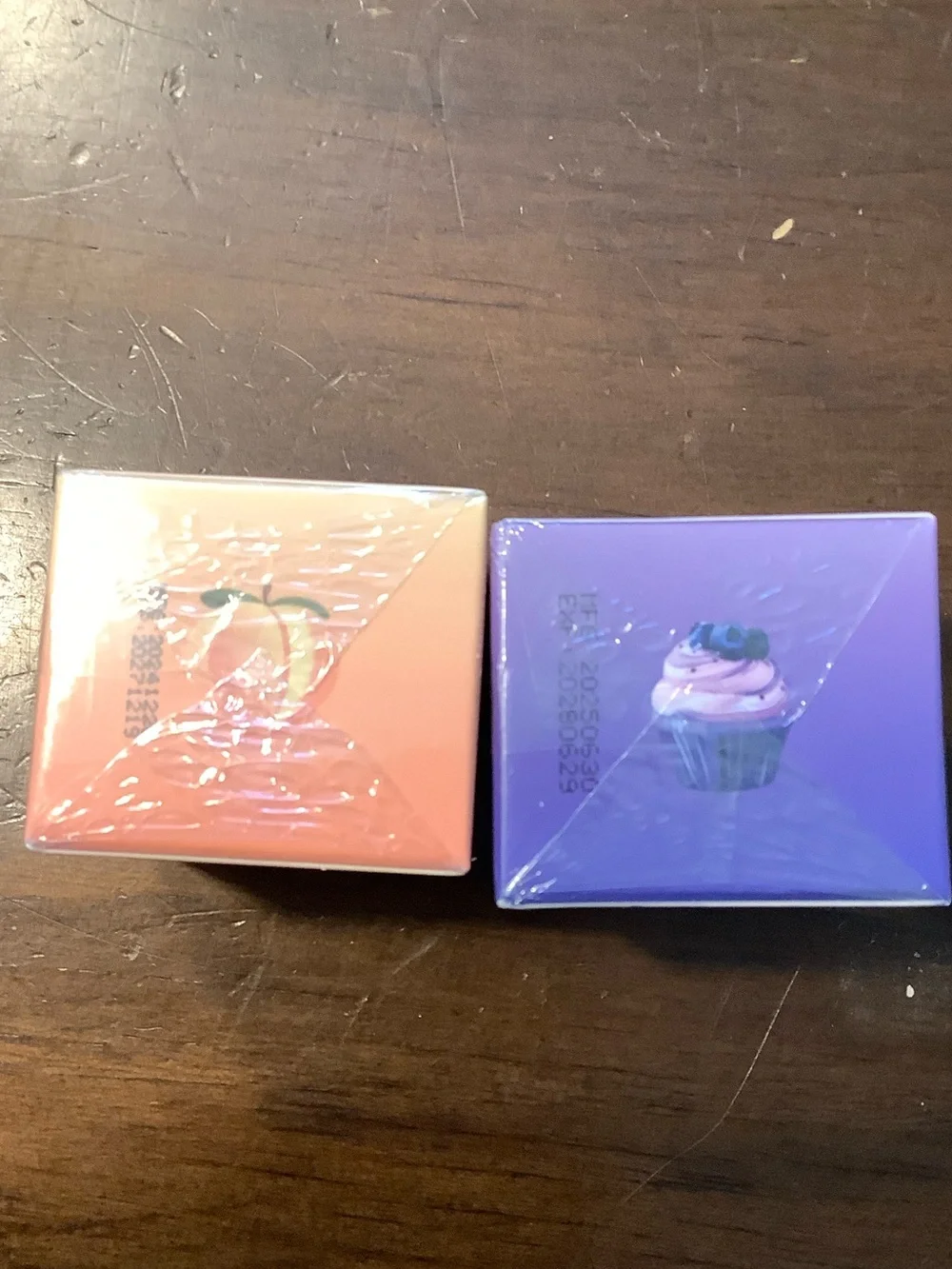 Duo Lip Care - Peach & Blueberry Muffin